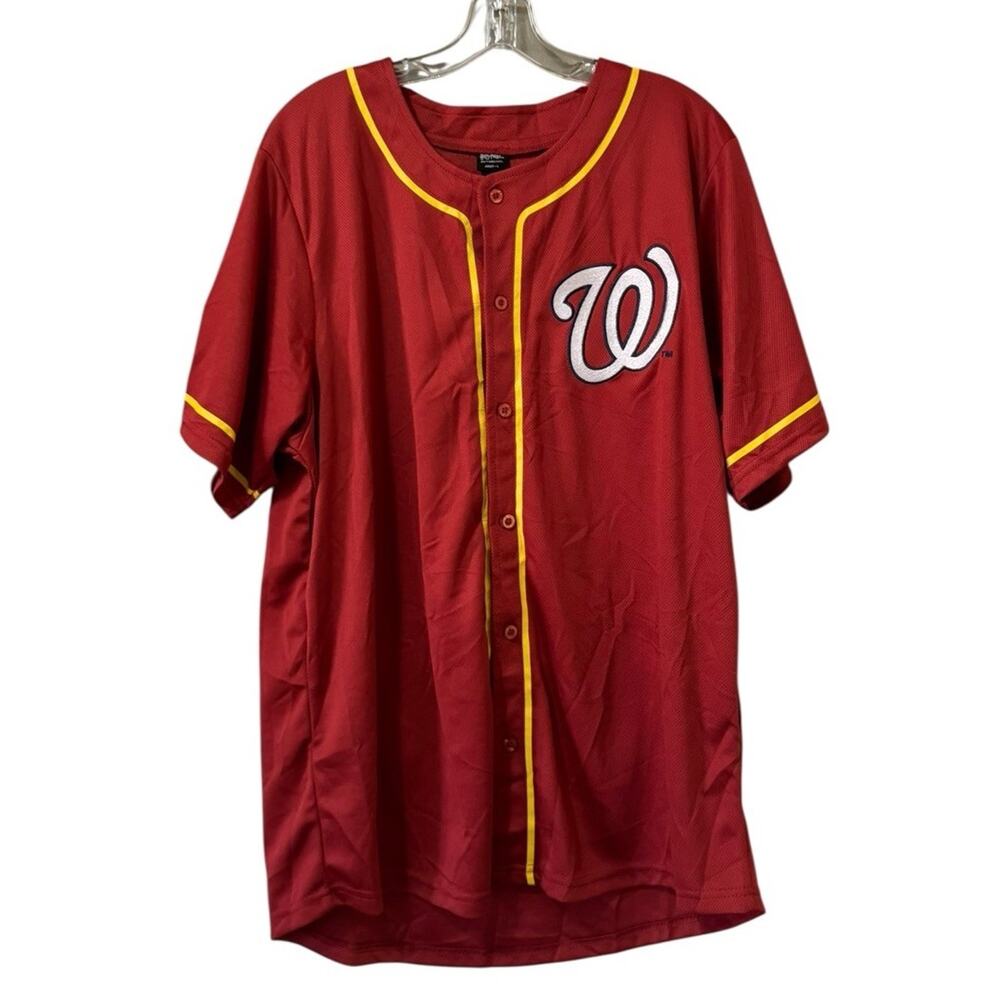 Washington Nationals 2024 Harry Potter Gryffindor Jersey Adult Large‎ Fantasy